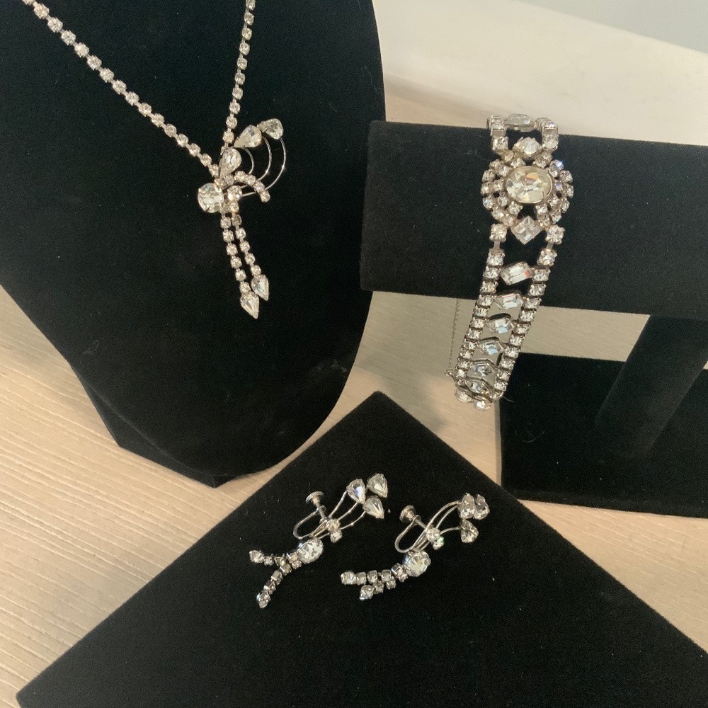 Jewels by Patricia Rhinestone Jewelry Set